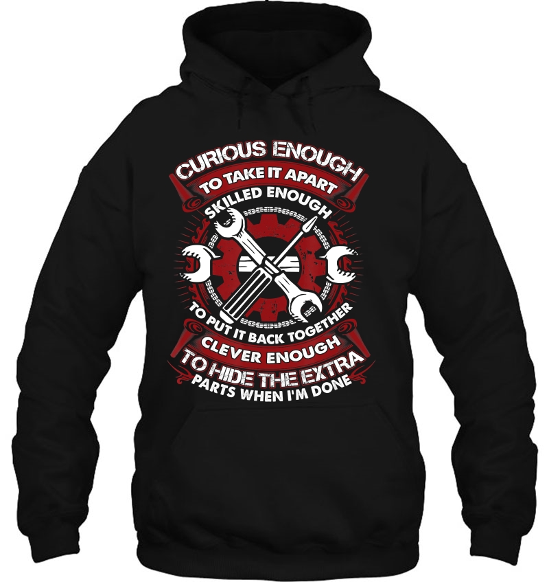 Mens Curious Skilled Clever Mechanic Job Pride Father