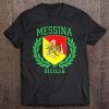 Messina Sicilia Flag And Trinacria Shield Design - Sicily Tee