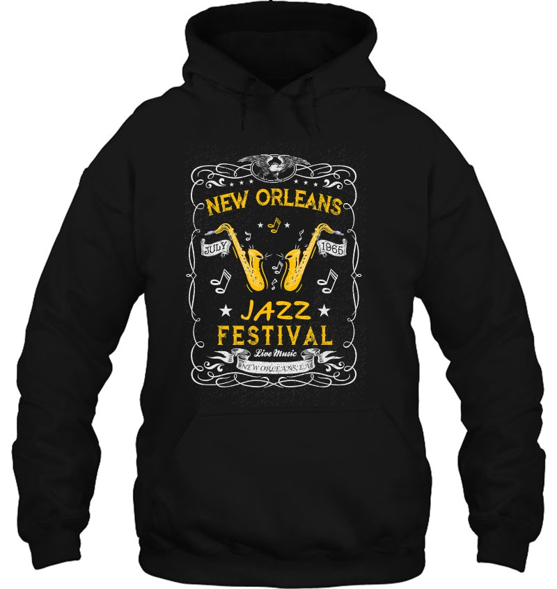 New Orleans Jazz Festival Guitar Hoodie