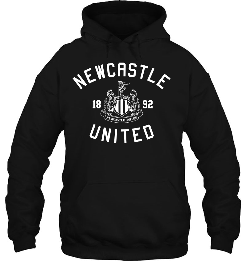 Newcastle United Crest Premier League Pullover Hoodie