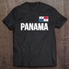 Panama Panamanian Flag Souvenir Love Gift Tee