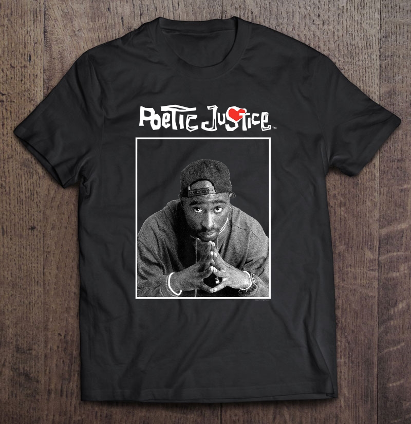 Poetic Justice Tupac Photo Premium Shirt