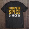 Pumpkin Spice Latte Hockey Funny Halloween Costume Tee