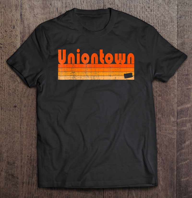 Retro 80S Style Uniontown Pa Shirt