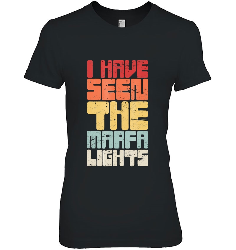 Retro Texas Marfa Lights Ladies Tee