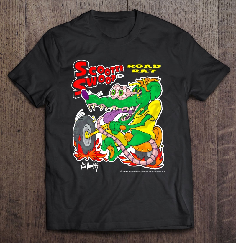 Road Rat Motorcycle Fink Shirt