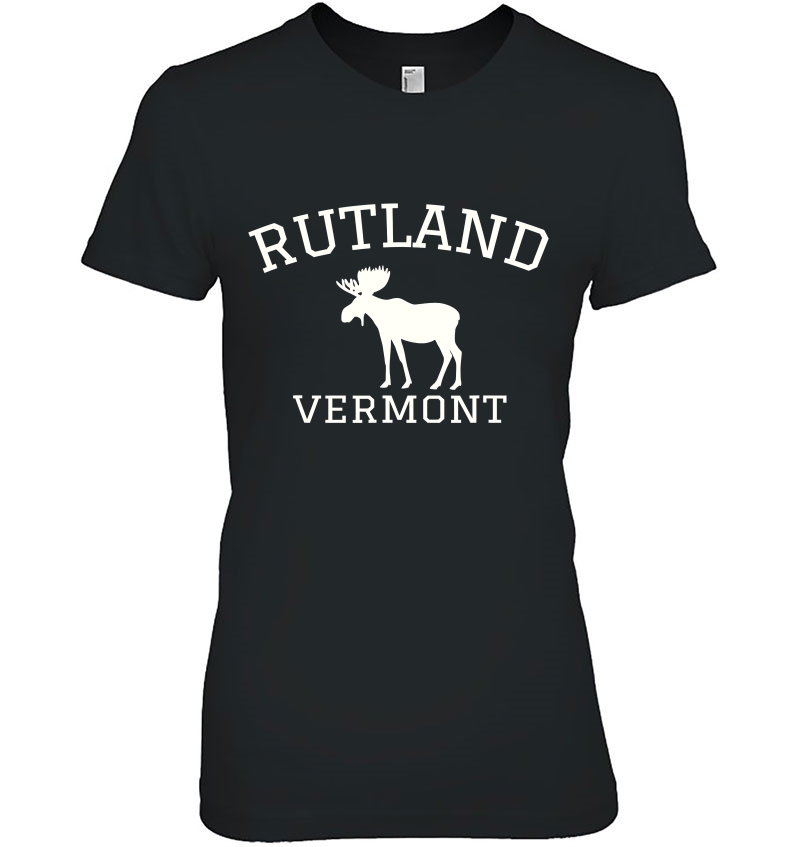 Rutland, Vermont Moose Graphic Hoodie