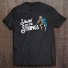 Sawin' On The Strings Funny George Washington Fiddle Graphic Tee