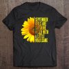 September Girls Sunshine Mixed Hurricane Sunflower Gift Pullover Tee