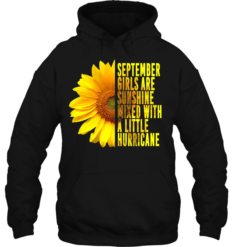 September Girls Sunshine Mixed Hurricane Sunflower Gift Pullover Mugs