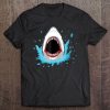 Shark W Braces Funny Razor Sharp Teeth Fish Tee