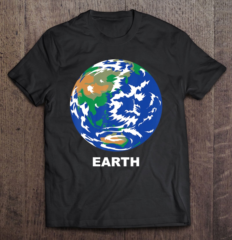 Solar System Group Costumes - Earth Terrestrial Planet Shirt