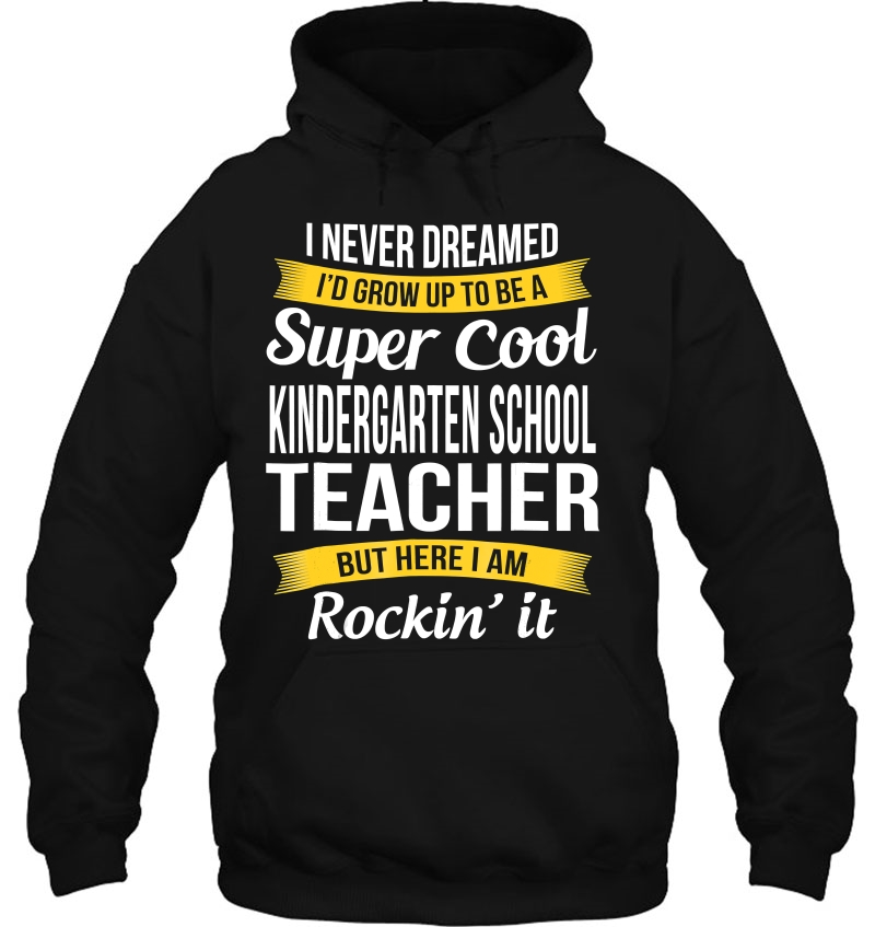 Super Cool Kindergarten School Teacher Funny Gift Mugs