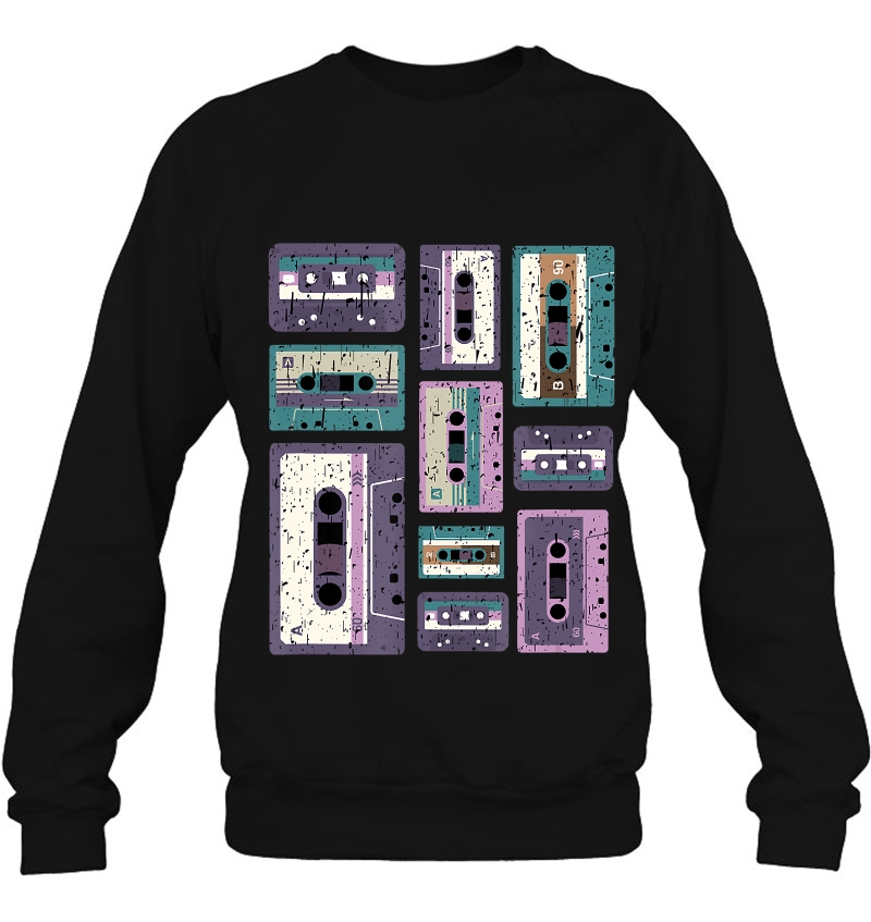 Vintage Cassette Tape Shirt Old School 80S 90S Retro Styled Mugs