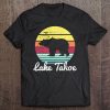 Vintage Retro Lake Tahoe California Usa Bear T Sweat Tee