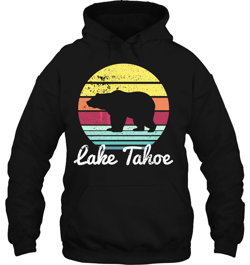 Vintage Retro Lake Tahoe California Usa Bear T Sweat Mugs