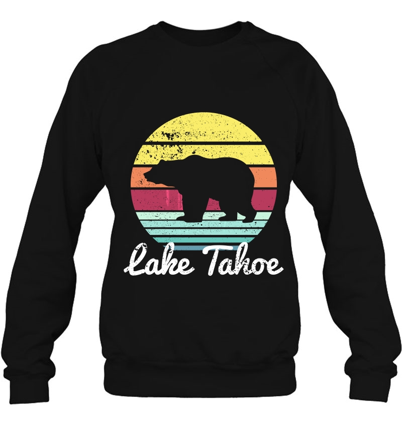 Vintage Retro Lake Tahoe California Usa Bear T Sweat Mugs