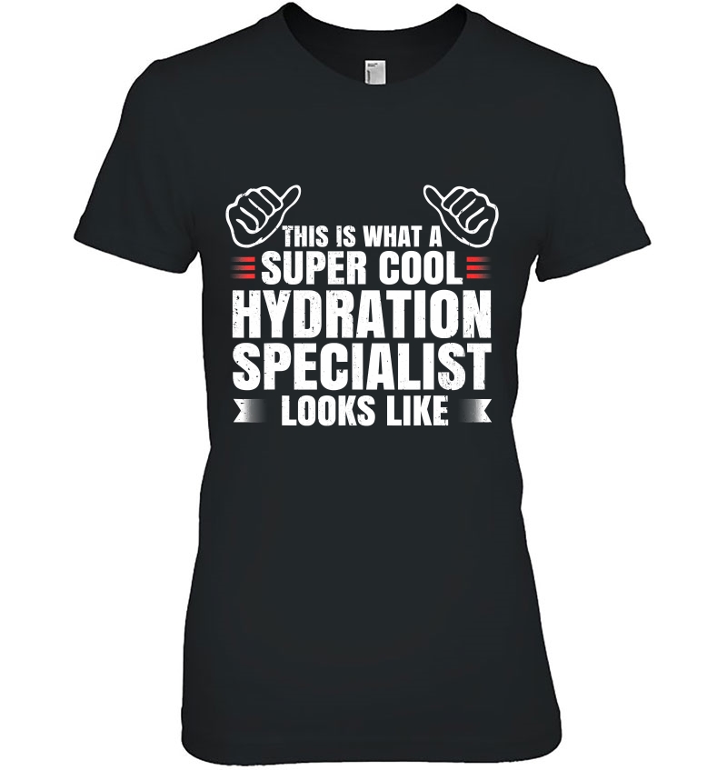 Water Boy Crew Hydration Specialist Team Manager Humor Ladies Tee