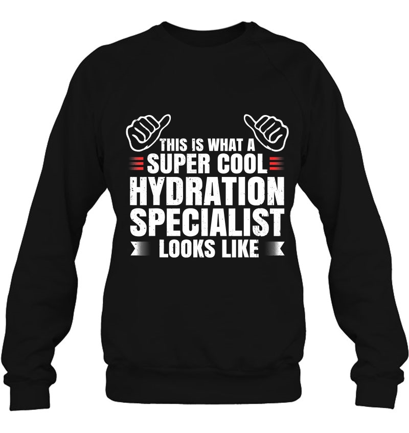 Water Boy Crew Hydration Specialist Team Manager Humor Sweatshirt