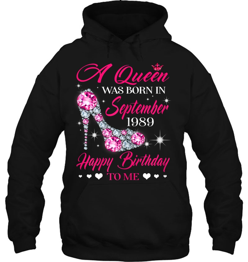 Womens Queens Are Born In September 1989 30Th Birthday Mugs