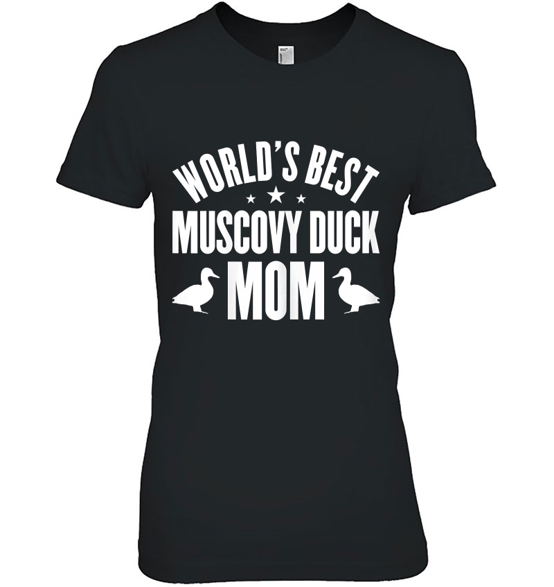 Womens World's Best Muscovy Duck Mom Hoodie