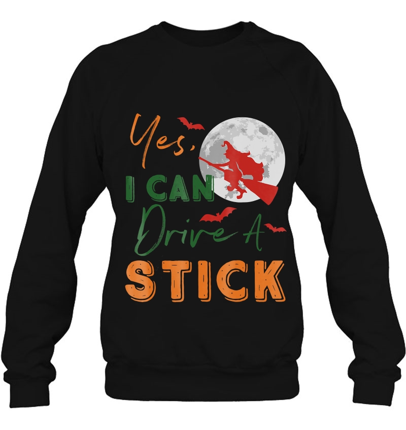 Yes I Can Drive A Stick Funny Halloween Witch Broom Mugs