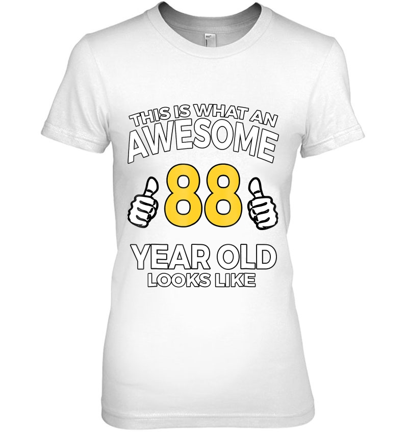 88Th Birthday Gift Aged 88 Years Old Hoodie