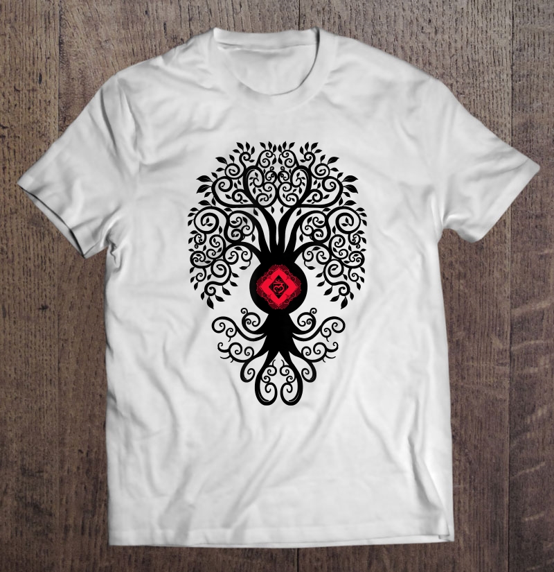 Bodhi Tree With Muladhara Chakra Yoga Shirt