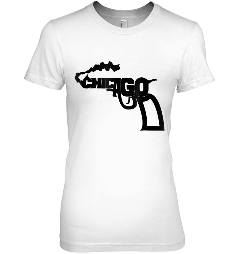 Chicago Gun Lover 2Nd Amendment Ladies Tee