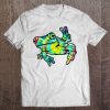 Cool Peace Frog Tie Dye For Boys And Girls Pullover Tee