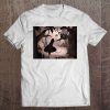 Alice In Wonderland Alice And Cheshire Cat Silhouette Tee