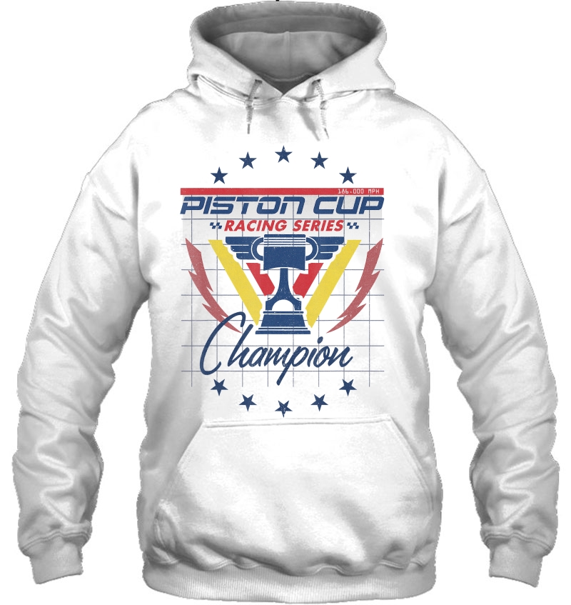 Pixar Cars 3 Piston Cup Series Champ Graphic Hoodie