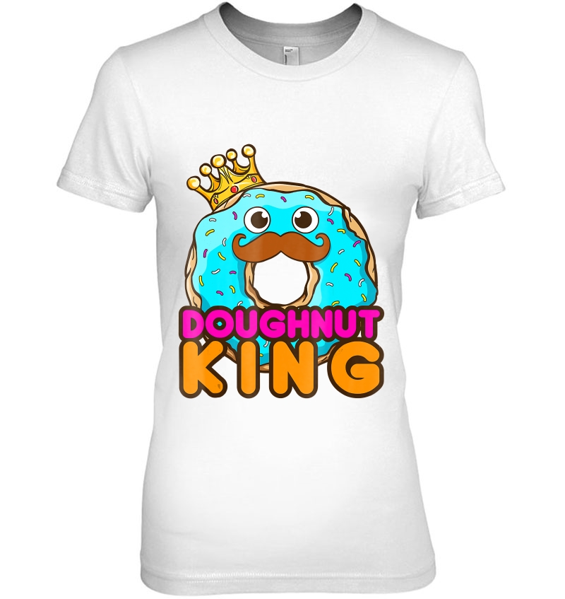 Funny Doughnut Donut Novelty -- Doughnut King Hoodie