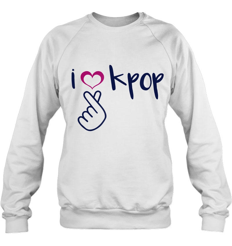 I Love Kpop Music Finger Heart K-Pop Fan Gift Teen Girl Kids Mugs