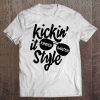 Kickin It Kindergarten Style Shirt Fun Kids Back To School Tee