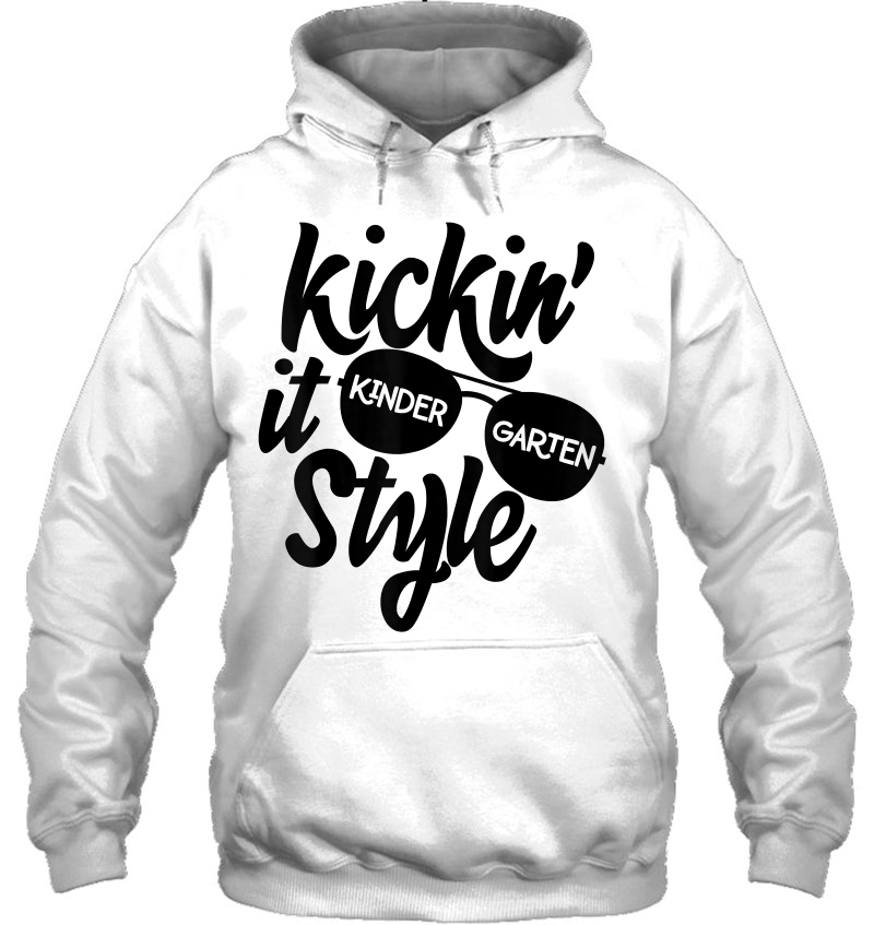 Kickin It Kindergarten Style Shirt Fun Kids Back To School Mugs