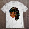 Natural Hair Strong Black Women Beautiful Afro Gift Female Premium Tee