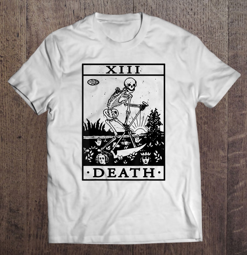 Occult Tarot Card Clothing - Tarot Death Card Shirt