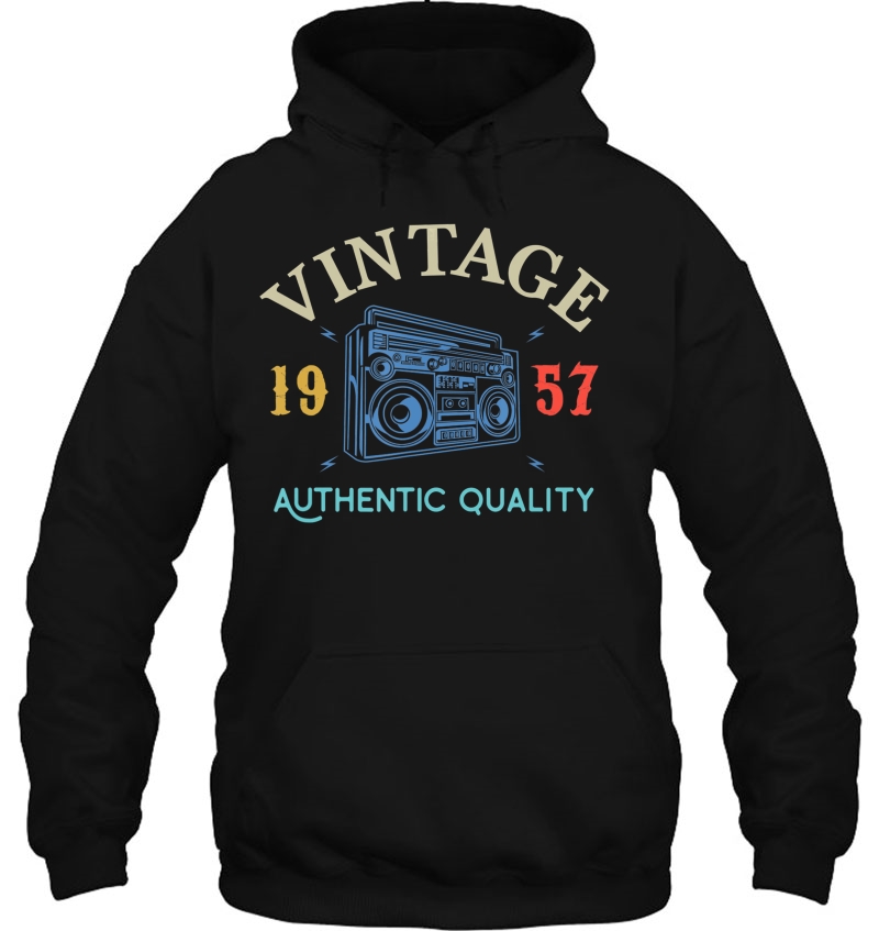 63 Years Old 1957 Vintage 63Rd Birthday Anniversary Gift Hoodie
