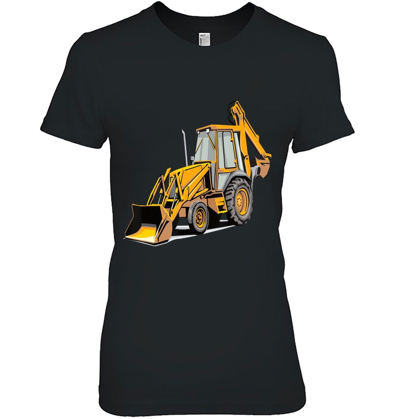 Backhoe Excavator Construction Operator Heavy Equipment Dig Hoodie