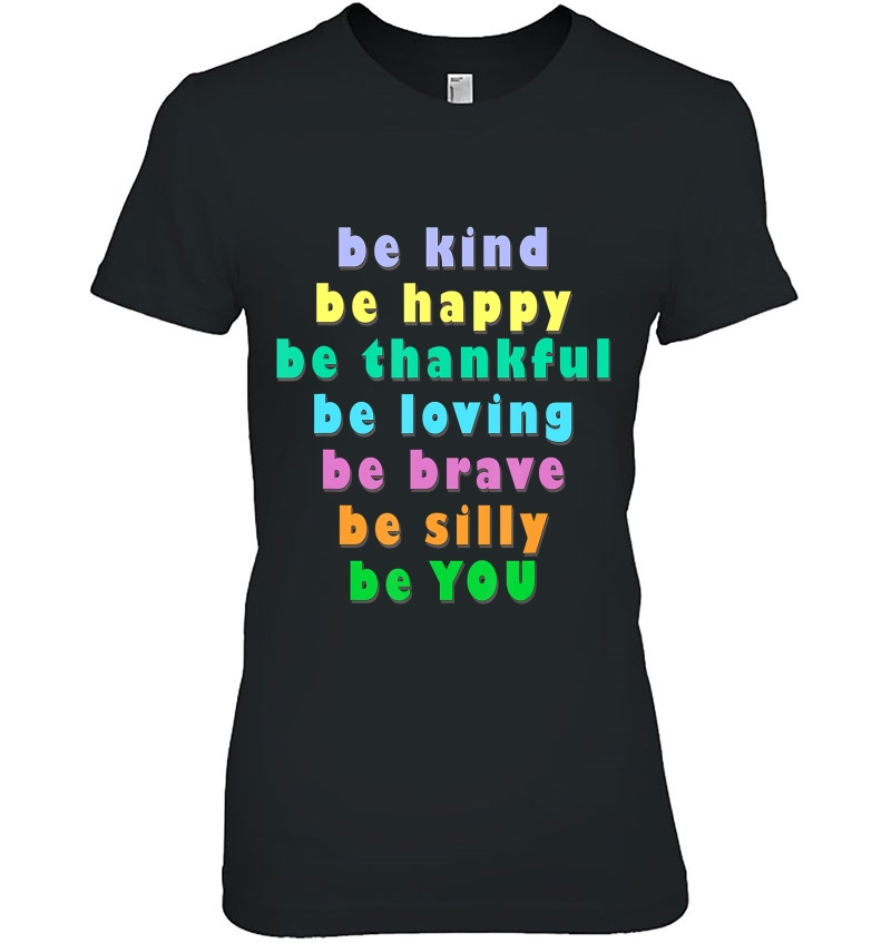 Be Kind Anti Bullying Movement Awareness Ladies Tee