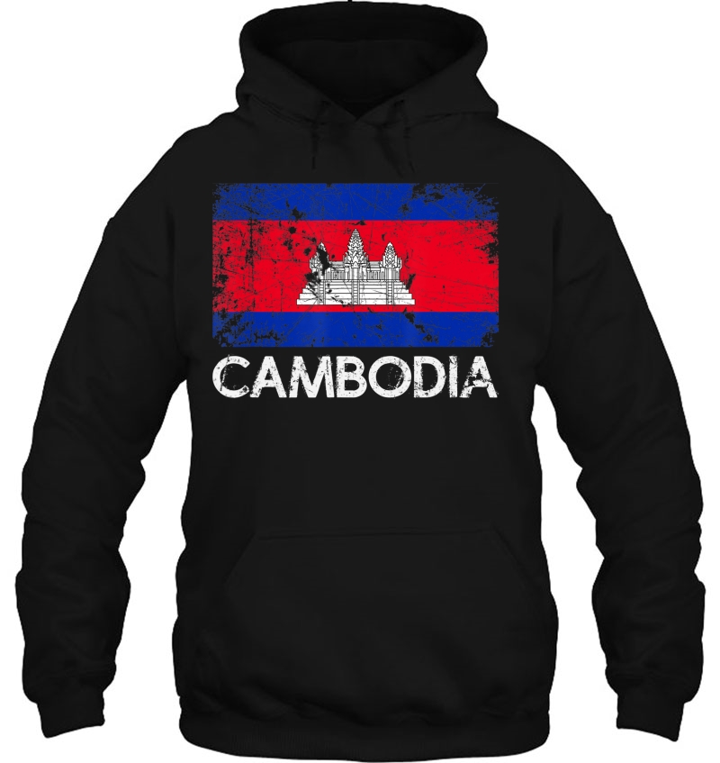 Cambodian Flag Vintage Made In Cambodia Gift Mugs