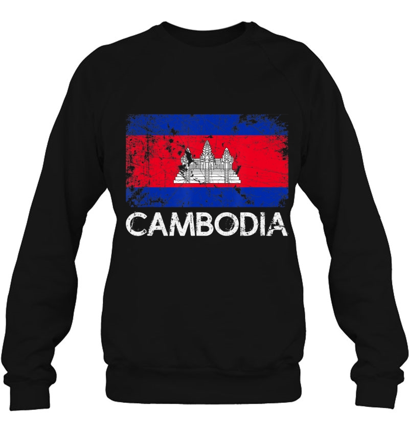 Cambodian Flag Vintage Made In Cambodia Gift Mugs