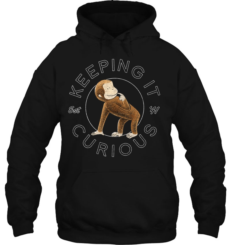 Curious George Keeping It Curious Premium Hoodie
