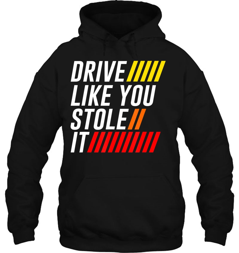 Drive Steal Auto Theft Speed Monster Hoodie