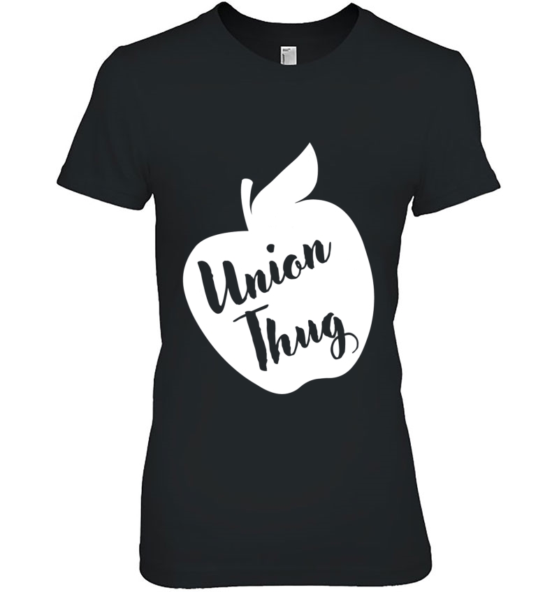 Ed Red Union Thug Teacher Ladies Tee