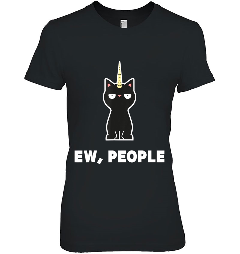 Ew People Cat Unicorn Gift For Cat Lovers Hoodie