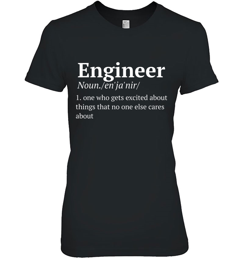 Funny Engineer Definition Hoodie