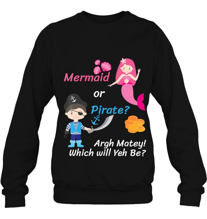 Gender Reveal Mermaid, Pirate, Boy, Girl Which Will Yeh Be Mugs