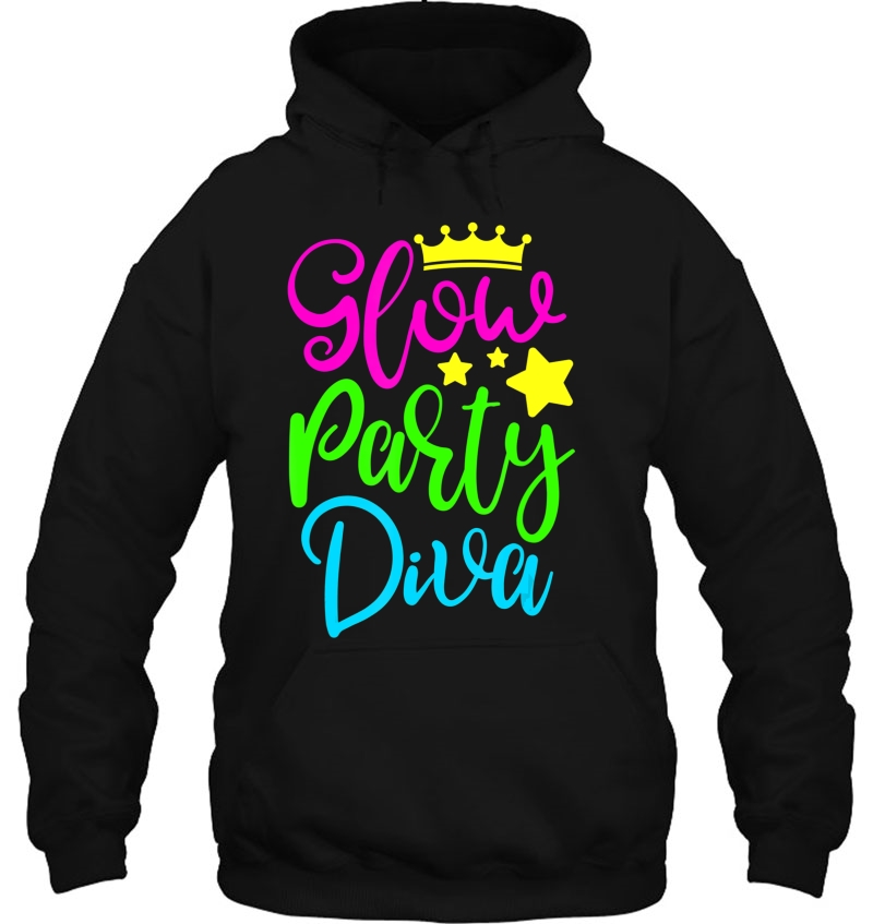 Glow Party Clothing Glow Party Glow Party Diva Hoodie